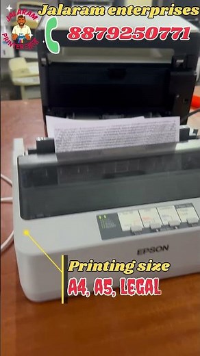 Epson lx 310 refurbished printer with 3 months warranty