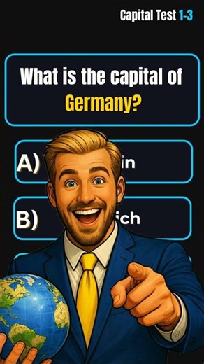 Most People Miss These Capitals! #Geography #Quiz #Challenge