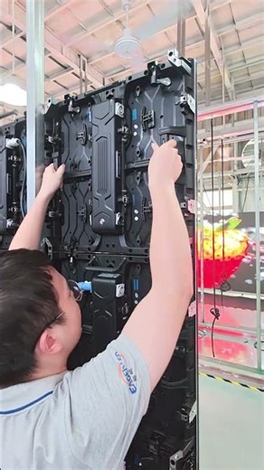 Rental LED displays that can be installed quickly.#eagerled #ledscreen #leddisplay #ledvideowall