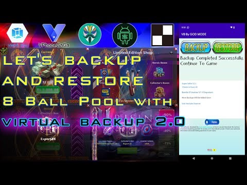Virtual Backup 2.0 | ROOTED DEVICE VMOS & VPHONE GAGA WORKING