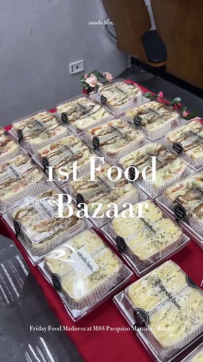 Sandobox on it’s first indoor Food Bazaar 🥪🎪 Sold out in just an hour!!! 🥳 Thank you and happy friday everyone! 🤍 #sandoboxph #homecoffee #slowbar #icedcoffee #overloadsandwich #chickensandwich #eggsandwich