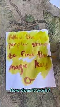 Turmeric Invisible Ink Science Experiment for Kids at Home!