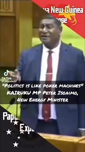 Politics is like poker machines 🤭 | PNG Happenings Today