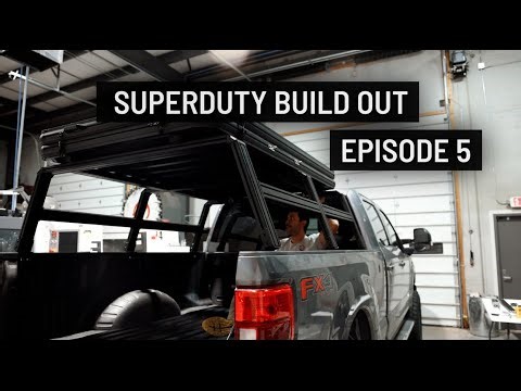 F250 Superduty Build: Xtrusion Overland Bedrack