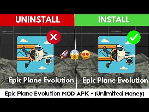 Epic Plane Evolution MOD APK (Unlimited Money) – New Update Review & Gameplay!