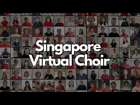 900-Strong Singapore Virtual Choir sings Home (Dick Lee)