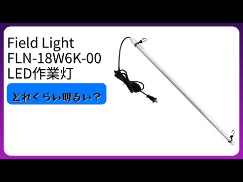 レビュー (2026): Field Light FLN-18W6K-00 LED作業灯。まとめ