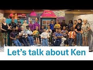 Let's talk about Ken dolls. My entire KEN collection. Looks, Fashionistas, Barbie the Movie, Etc.