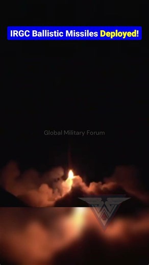 IRGC Night Missile Launches