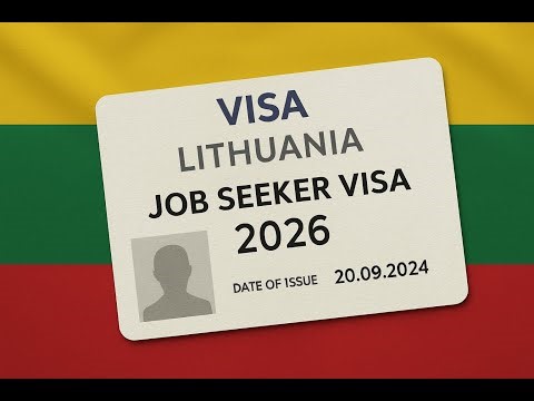 Lithuania Job Seeker Visa 2026 — Complete Step-by-Step Guide (Eligibility, Documents & How to Apply)