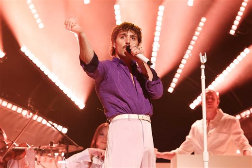 Benson Boone Was Flippin' Awesome on SNL — and Popped up on Weekend Update Too