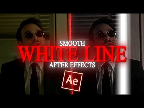 Best White Line Tutorial I After Effects