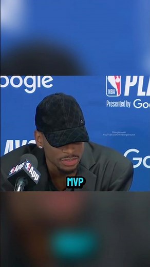 “I’m the real MVP” - Shai Gilgeous Alexander Postgame Interview - Spurs vs Thunder - Game 2