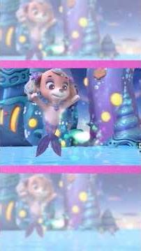 skye teams up with her mer-pup cousin! #pawpatrol #shorts