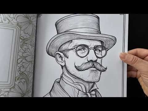 Dollarama coloring book flip through.