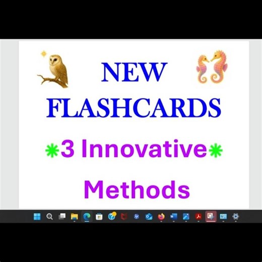 Flashcards 3 Methods #reading #spelling #vocabulary #unique