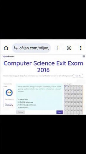 Computer Science Exit Exam 2016 2017 2015 #🇪🇹 #ethiopia