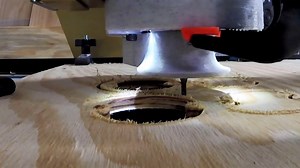 Custom Coaxial Dust Collector Makes CNC Router A Clean Machine