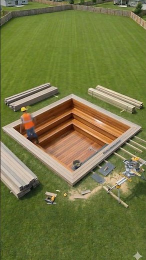 Building a Sunken Fire Pit Lounge in 40s 🔥
