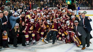 From the team arrivals to UMD Men's Hockey raising the trophy, we captured it all. Go behind the scenes at the 2018 Ice Hockey National Championship. FULL VIDEO: https://on.ncaa.com/2qhb0fI | NCAA Hockey