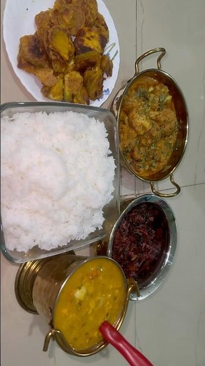Today lunch 😘🥰#trending #shortsfeed #dalchawal #shorts #tasty