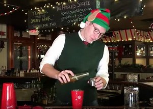 Christmas cocktails, anyone? This could be the most festive bar in Massachusetts. More here: https://www.youtube.com/watch?v=UpZbN564SzE | MassLive Worcester