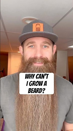 Why Can’t I Grow a Beard? ANSWERED #beard #beards #beardgrowth