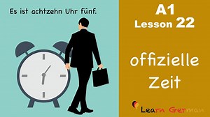 Lesson 23 - Learn German