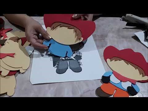 como sacar moldes para figuras de fomi, foami o goma eva