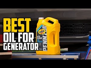 Best oils for generators in 2023 - Top 5 Review | Advanced Full Synthetic Engine Oils
