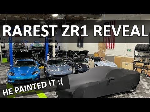 The Actual "Rarest" C6 ZR1 - LeMans Blue (ONLY 2 EXIST) #zr1 #lemansbluezr1