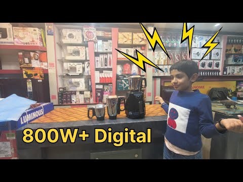 800W Power with Digital Control – Bajaj Juvel Digi 💪⚡ #mixergrinder 