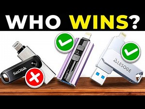 TOP 5 BEST FLASH DRIVES for IPHONE 2026 | IPHONE USB DRIVES AMAZON