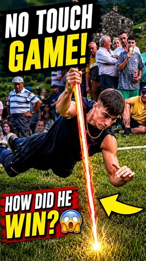 How Did He Win Without Touching the Ground? 😱 #Shorts #Facts #Sports