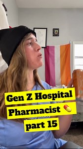 Gen Z Hospital Pharmacist 💊 part 15 #doctor #pharmacist #genz #hospital #nurse #skit #funny #reel #vibes #FDGB #lol #haha #silly #RN #nurse #MD #DO #PA #RT #RD #wow | Dr. Kati Forbes, PharmD, RPh