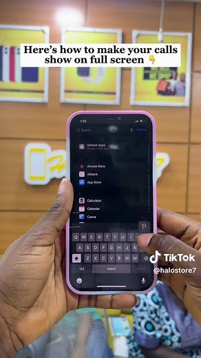 iPhone: Switch Incoming Calls to Full Screen
