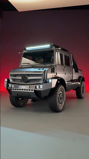Brand new UNIMOG Showcar! 😳 What do you think? 🔥 #unimog #mercedesunimog #daimlertruck