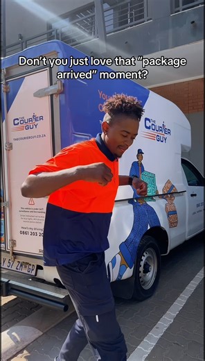 That little thrill when you hear the knock, see the message or spot our The Courier Guy team at the gate? Elite feeling. #WeWouldLoveToHandleYourPackage | The Courier Guy