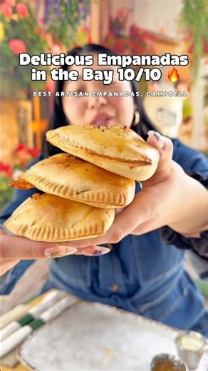 BEST EMPANADAS 🔥 #foodie #bayarea #campbell #empanadas #breakfast