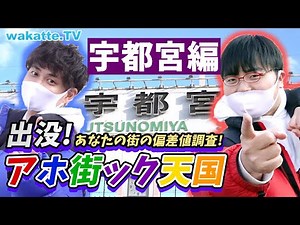 まさかの高学歴！？宇都宮でアホ街ック天国！【wakatte.TV】#480