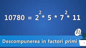 Descompunerea in factori primi a unui numar in C