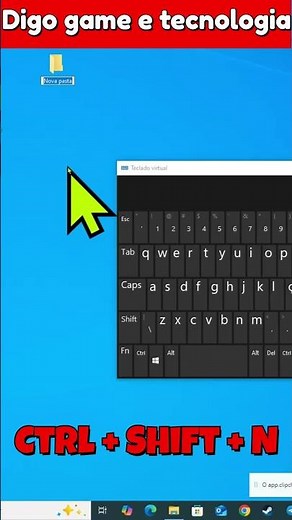 Como Criar uma Nova Pasta no Windows em Menos de 2 Segundos!