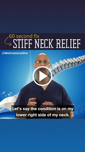 40K views · 689 reactions | Stiff Neck Relief! Dr. Mandell | Motivationaldoc | Facebook