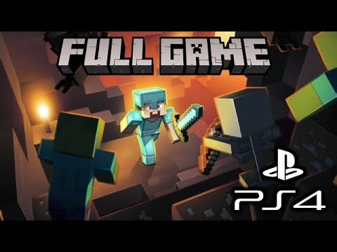 Minecraft PS4 Legacy Edition Survival - Full Game Walkthrough - Emotional Ending - No Commentary