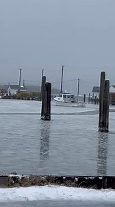 Snowstorm scenes from Tangier island. http://tangiervirginia.org/2026/01/25/captivating-snowstorm-scenes-from-tangier-island/ | Town of Tangier, Virginia