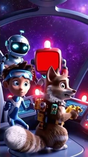 The Space Agents 🚀👽 | Action Sci-Fi Short ✨#shorts