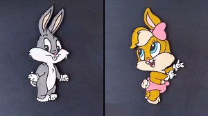 Making Baby Looney Tunes Pancake Art 🥞 – Adorable Cartoon Pancakes!