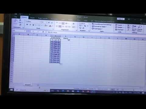 ....Use eomonth formula in Excel।👍🏻💯✅