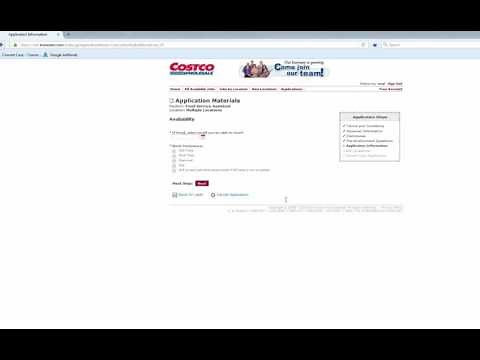 Costco Job Application Online Process