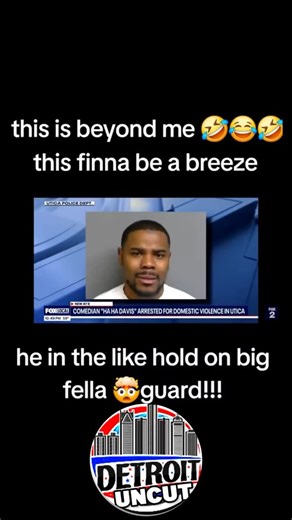 DETROIT UNCUT on Instagram: "#hahadavis was arrested in Macomb County."